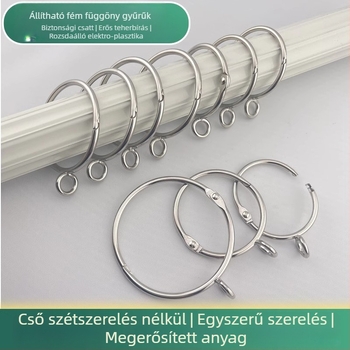 Függönygyűrű fém kampóval — Cartoon stílus; anyag: mágnes; kategória: függöny csat; testreszabás: Nem