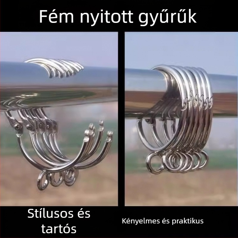 Függönygyűrű fém kampóval — Cartoon stílus; anyag: mágnes; kategória: függöny csat; testreszabás: Nem