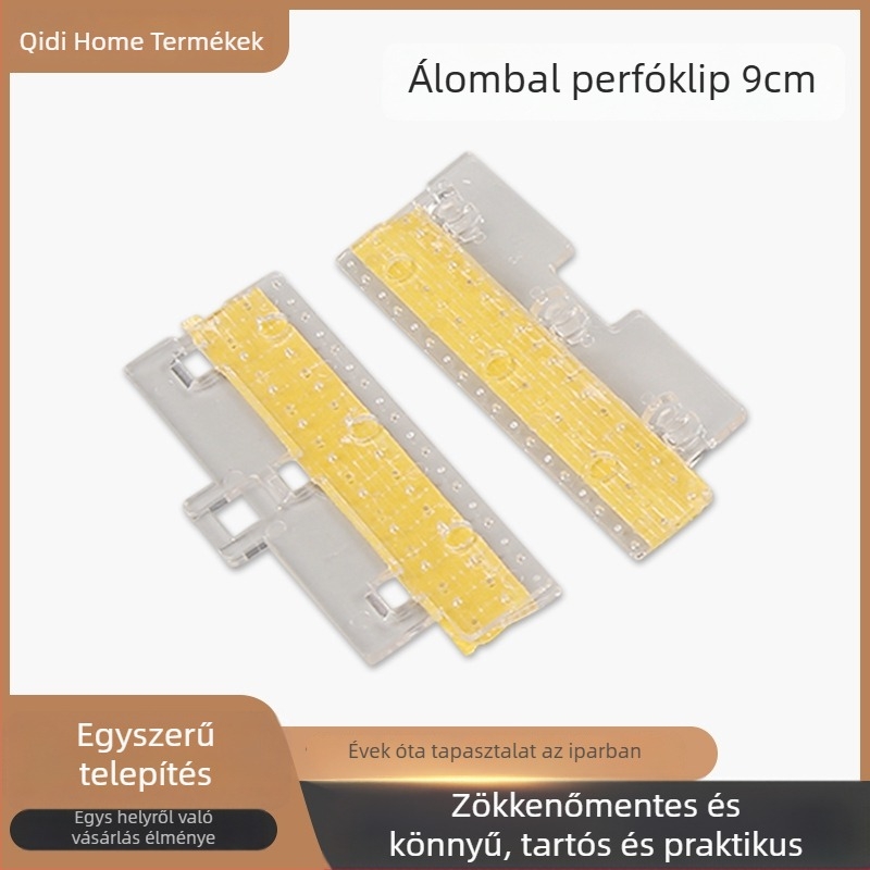 Függönyklip – kiegészítők; minden függönytípussal kompatibilis; modern minimalista stílus; anyag: más.