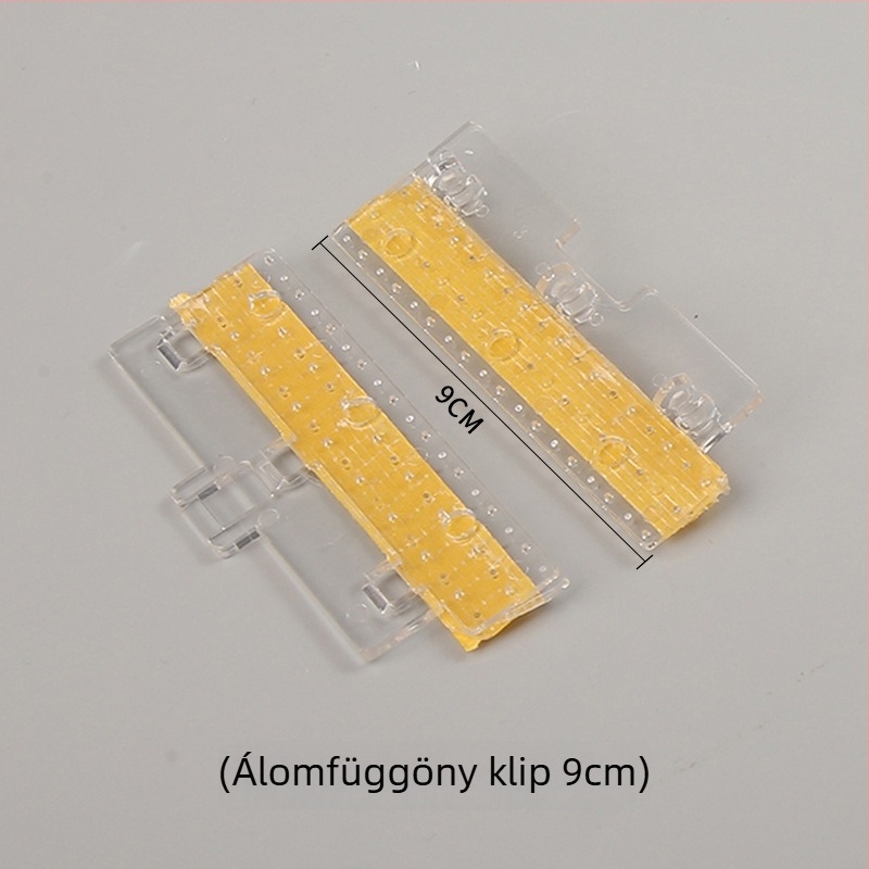 Függönyklip – kiegészítők; minden függönytípussal kompatibilis; modern minimalista stílus; anyag: más.