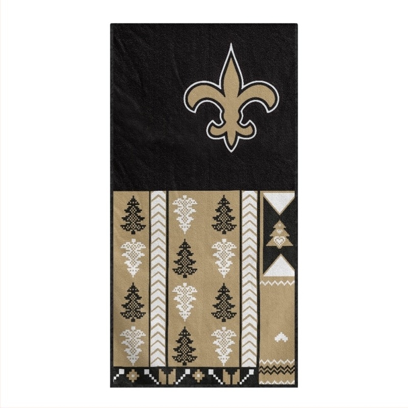 NFL csapat strand törölközője és ülőpárna készlet — univerzális terry anyag, FORUDESIGNS, 0.41 kg, CZQ23