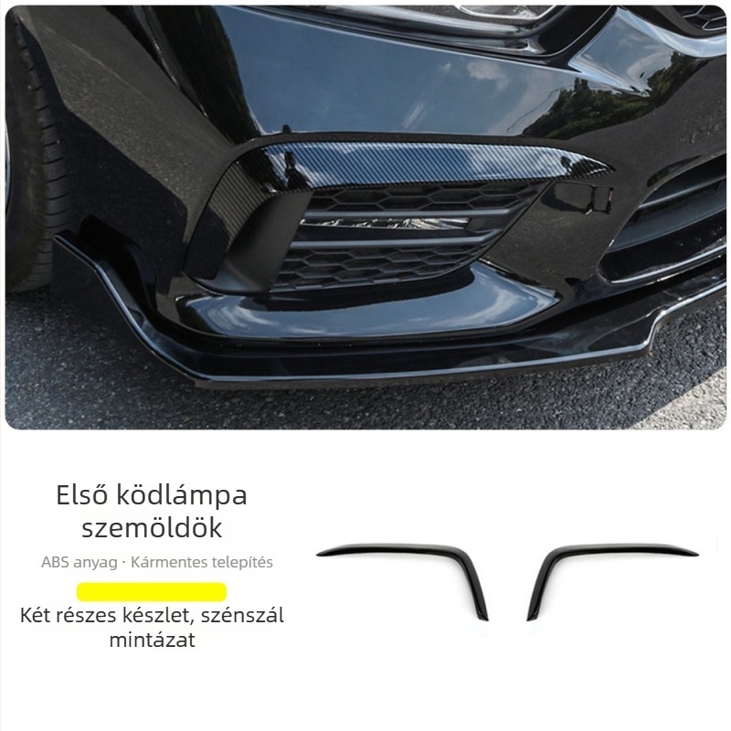 Honda Accord 2018-2022 első ködlámpa szemöldöke, keret a ködlámpához az első lökhárítóhoz, két darabos készlet