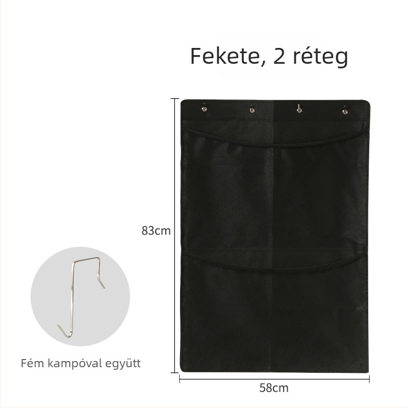 Játékok tároló függő táska — többszintű falra szerelhető kijelzőállvány, összecsukható háló, nem szőtt anyag