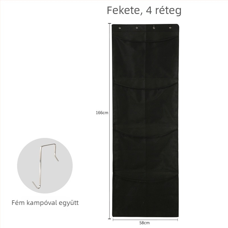 Játékok tároló függő táska — többszintű falra szerelhető kijelzőállvány, összecsukható háló, nem szőtt anyag