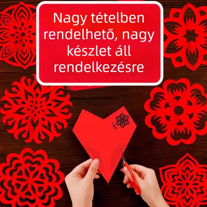 Ablakrács papírral kivágott minta gyerekeknek DIY – anyag: papír, csomagolás: Opp zacskó, kategória: ablakrácsok