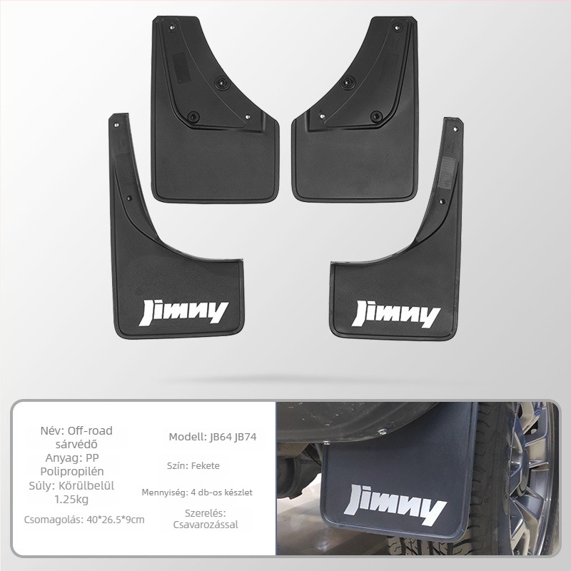 Old Forest műanyag sárfogó kerékvédő Jimny JB74 (2019–2025), off-road