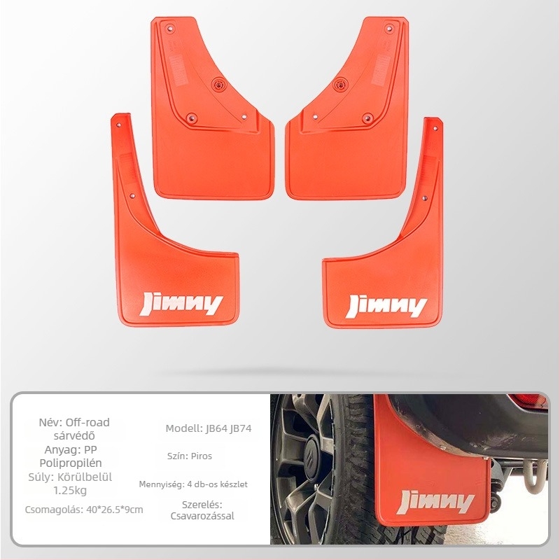 Old Forest műanyag sárfogó kerékvédő Jimny JB74 (2019–2025), off-road