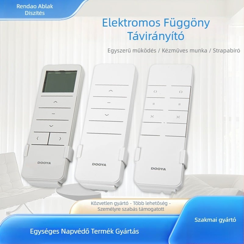 Távirányító függönymotorhoz - Duya műanyag adó