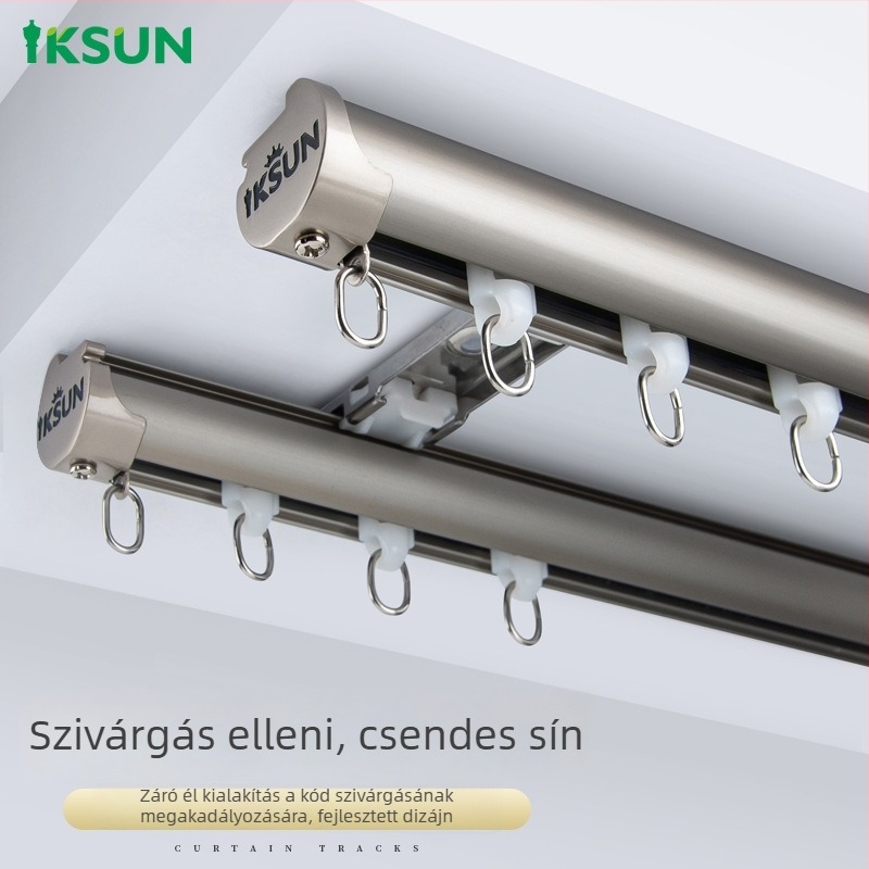 WR491 Lower Slide – Függönycsatorna és rúd rendszere, alumínium ötvözet, Yi Kaixuan IKSUN márka, modern minimalista stílus