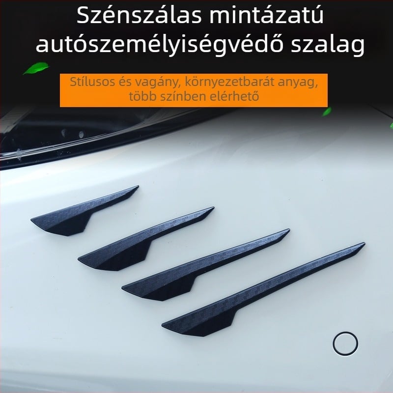 Autóajtó élvédő csík - DI Paul YX-2024, lágy PVC, univerzális illeszkedés, 72 g