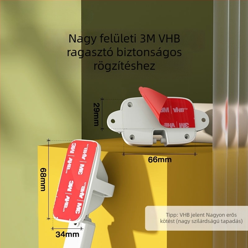 Ablakszárnybiztonsági zár – korlátozó a csúszó ablakhoz, szélálló tartó, zár a nyitás ellen, gyermekvédelem