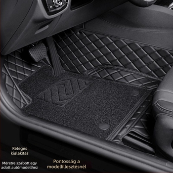 Autópadló szőnyegek - bőr, Xianglu márka, dedikált modellhez, kopásálló bőr