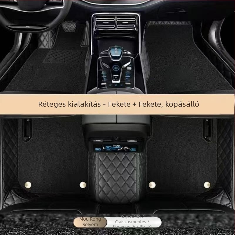 Autópadló szőnyegek - bőr, Xianglu márka, dedikált modellhez, kopásálló bőr