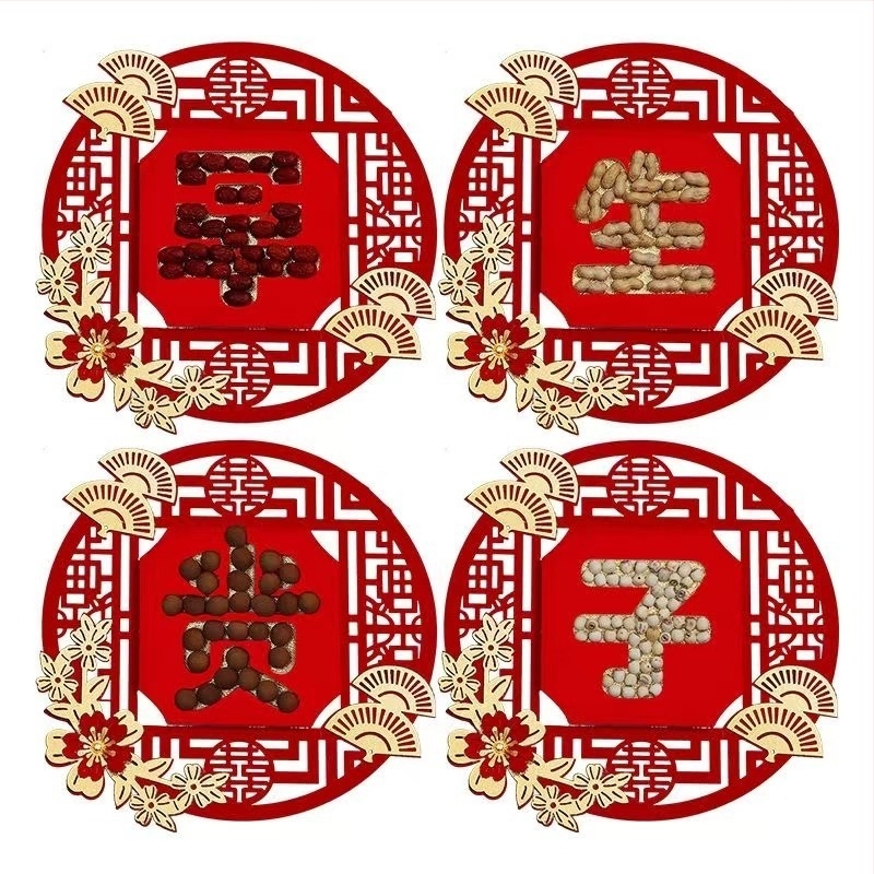 Esküvői ágydekorációs forma – Zhengxu papír, ajándék esküvőre