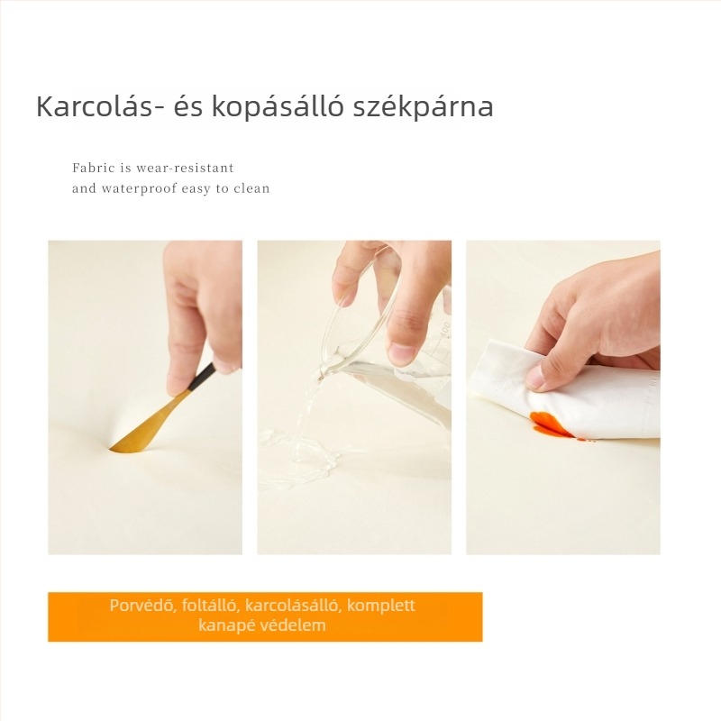 PU bőrből készült székhuzat, négyzet alakú, rácsos mintázatú, vízálló, karcolásálló