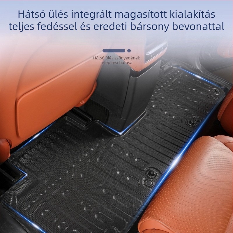 Feiying speciális autópadlószőnyegek, mesterséges gumiból, logó nélkül, speciális autómodellhez