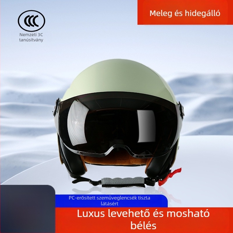 ABS 3/4 sisak, uniszex, 3C tanúsított, egész éves használatra