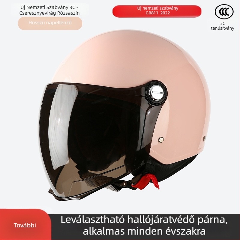 ABS 3/4 sisak, uniszex, 3C tanúsított, egész éves használatra