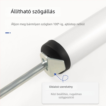 Pneumatikus ajtócsukó; repülőgép-alumíniumötvözet; Shenghong; modern, egyszerű stílus; fa ajtókhoz, beltéri ajtókhoz, alumínium ajtókhoz és tűzvédelmi ajtókhoz alkalmas (Repülőgép-alumíniumötvözet; Shenghong; modern, egyszerű stílus; fa, beltéri, alumínium