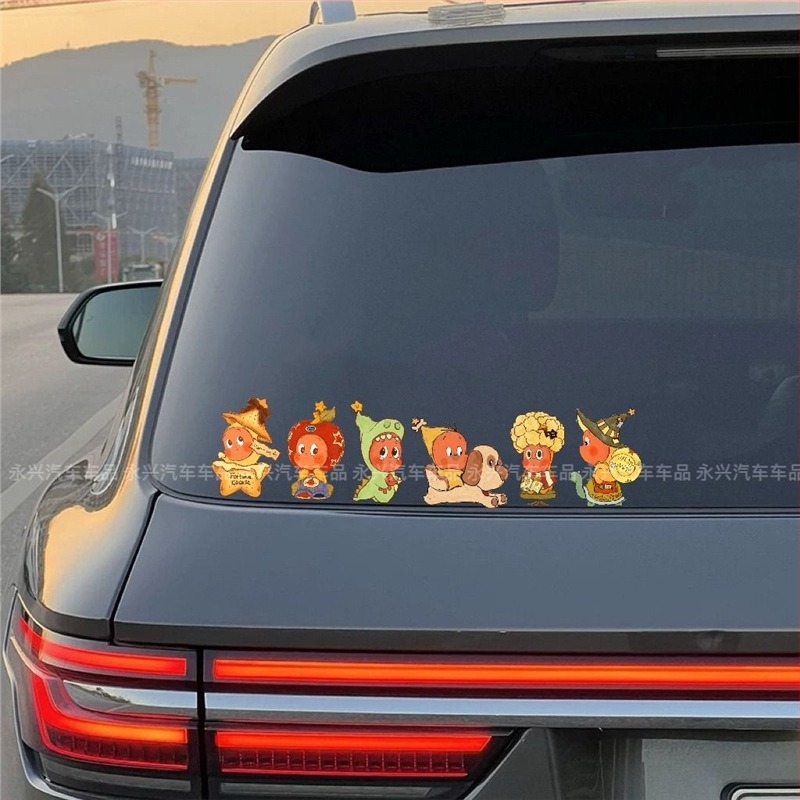 Cartoon TwinkleTwinkle Apple Star Man készlet – aranyos, kreatív karosszériamatricák