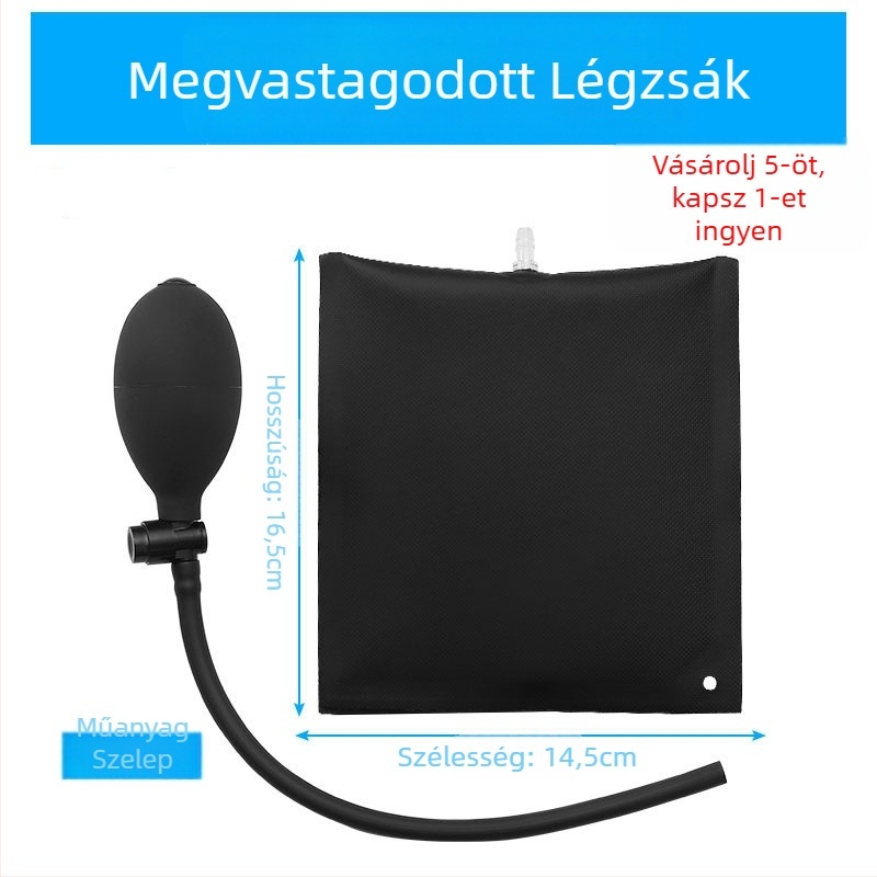 Légpárnás szerelőeszköz ajtók és ablakok telepítéséhez — gyors pozicionálás és rögzítés