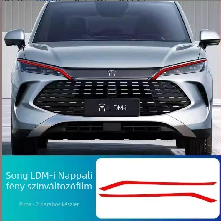 BYD Song Ldmi / Song Plus dmiEV nappali fény színváltó fólia a fényszórókhoz - autó kiegészítők