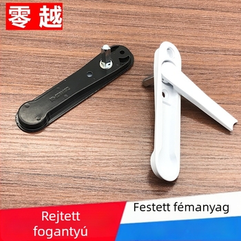 ablak- és ajtónyél, alacsony profilú rejtett fogó kulcsos hajtással, cinkötvözet DGYCZS-1, Zero Beyond, modern minimalista stílus