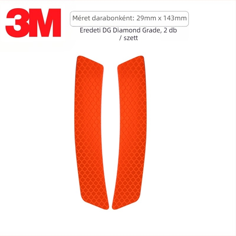 3M Diamond Level 4090 Autó első lökhárító reflektív matricája, kerékív-reflektív csík, karcolás elleni védelem, működési hőmérséklet -20°C-tól 50°C-ig