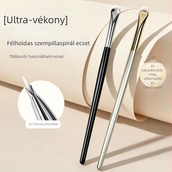 Szemhéjkontúr ecset – 0,18 mm ultra vékony, lapos fej; pontos vonalak és részletes smink; kezdőknek való