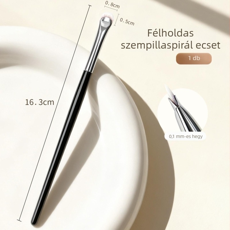 Szemhéjkontúr ecset – 0,18 mm ultra vékony, lapos fej; pontos vonalak és részletes smink; kezdőknek való