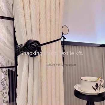 Függönyzsinór kiegészítő – szintetikus rostból, modern minimalista stílus, márka nélküli