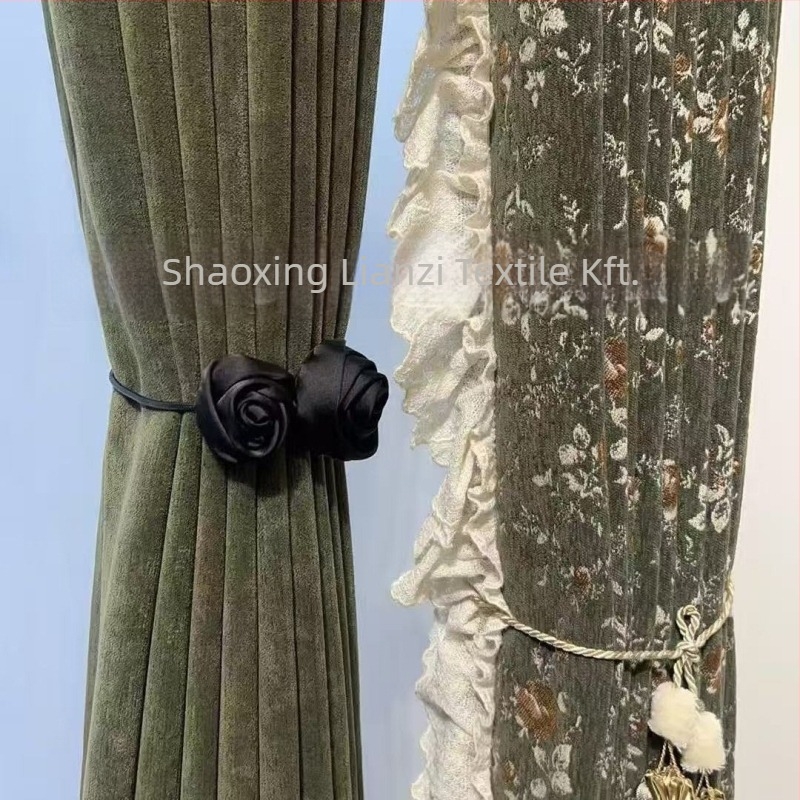 Függönyzsinór kiegészítő – szintetikus rostból, modern minimalista stílus, márka nélküli