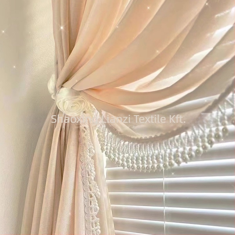 Függönyzsinór kiegészítő – szintetikus rostból, modern minimalista stílus, márka nélküli