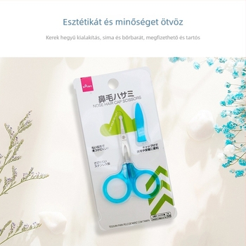 Daiso szemöldök eszköz készlet - rozsdamentes acél, szemöldök olló, fésű, szemöldök ecset, csipesz