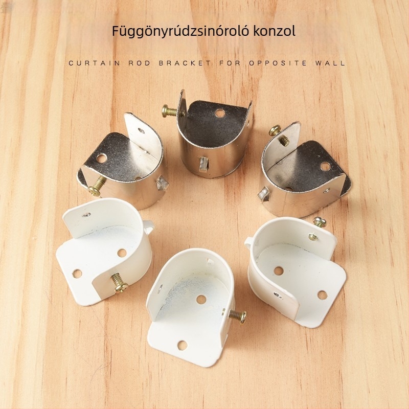 Függönyrúd tartó és alap készlet – Vas; kompatibilis rolós függönyökhöz; Modell: Other; Típus: Other; Márka: Other
