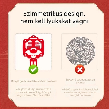 Újévi DIY ablakpapír kivágás gyerekeknek – kézzel készített, ablakdísz, tizenkét állatok jele kínai stiliusban