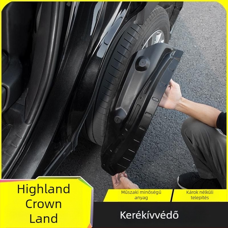 Toyota Highlander 2022-2024 kerékárk belső burkolat készlet – elöl és hátul