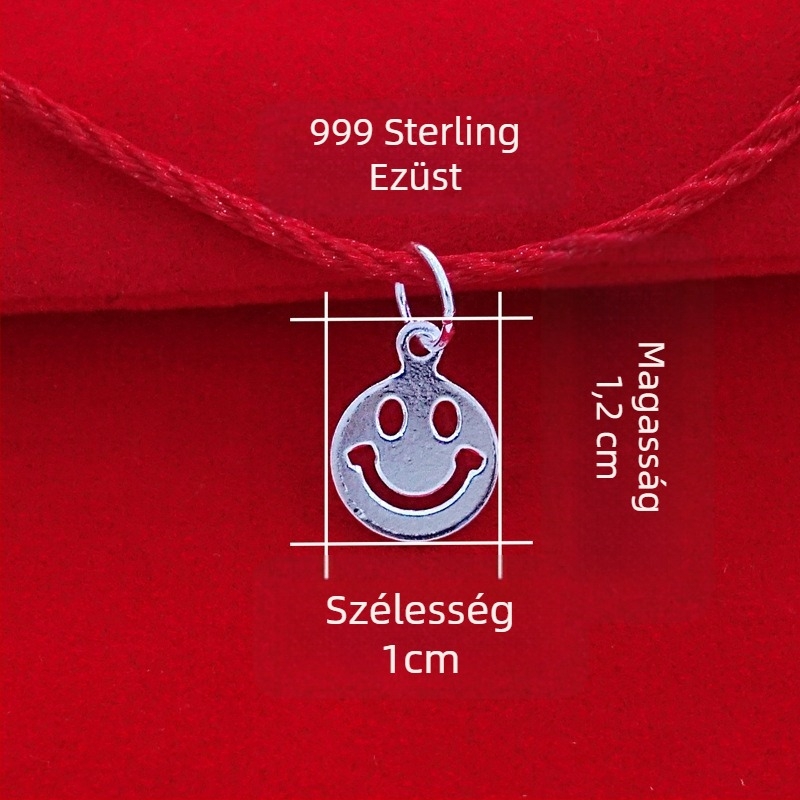 Medál | Kézzel készült, Tiszta ezüst, Totem minta, Természetes stílus