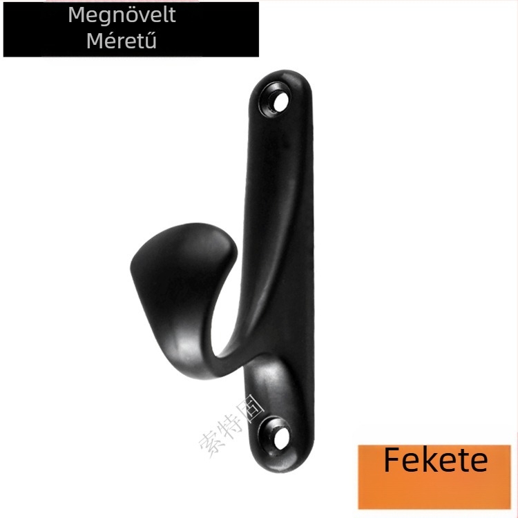 Fali kabáttartó, cinkötvözet, elektroplattált felület, MF653 modell, maximális teher 50 kg, modern európai stílus