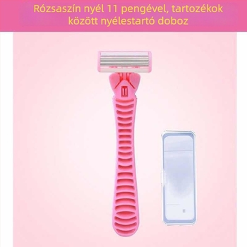 Manuális teljes testtávolító utazókészlet — ABS + rozsdamentes acél; Kategória: szemöldök vágókés; Márka: Nincs; Import: Nem