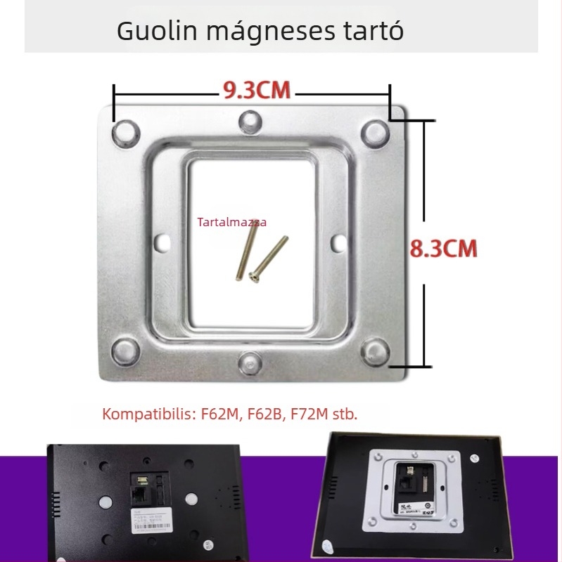 Guanlin videókapcsoló belső egységéhez mágneses alap, kompatibil GL8-F62M, GL7-72M, GL7-F62B
