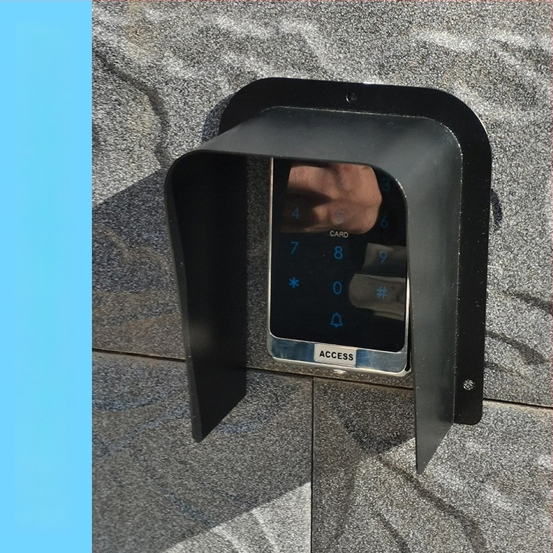 Látható ajtócsengő esővédő burkolat külső interkomhoz – Modell U100, 220V, WIFI, USB/IP/COM