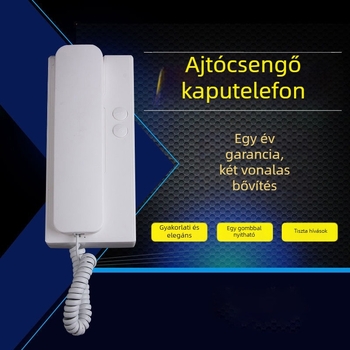 Dekoratív bejárati videótelefon, rejtett szerelés, modell SDA-12