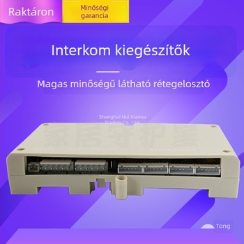 Épületkaputelefon rendszer: vizuális közbenső modulelosztó platform 3000J, négycsatornás vonal