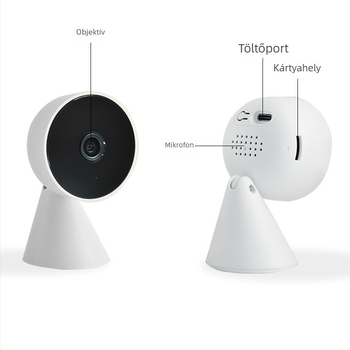 Okos belső térre szánt megfigyelő kamera, WiFi, 1080p, 16 mm-es fókusztávolság, Z1