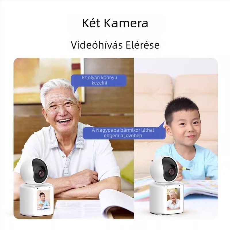Jiajian V1 okos kamera, 720p élesség, 10 m+ távolság, beltéri használat, irányítás mobilalkalmazással