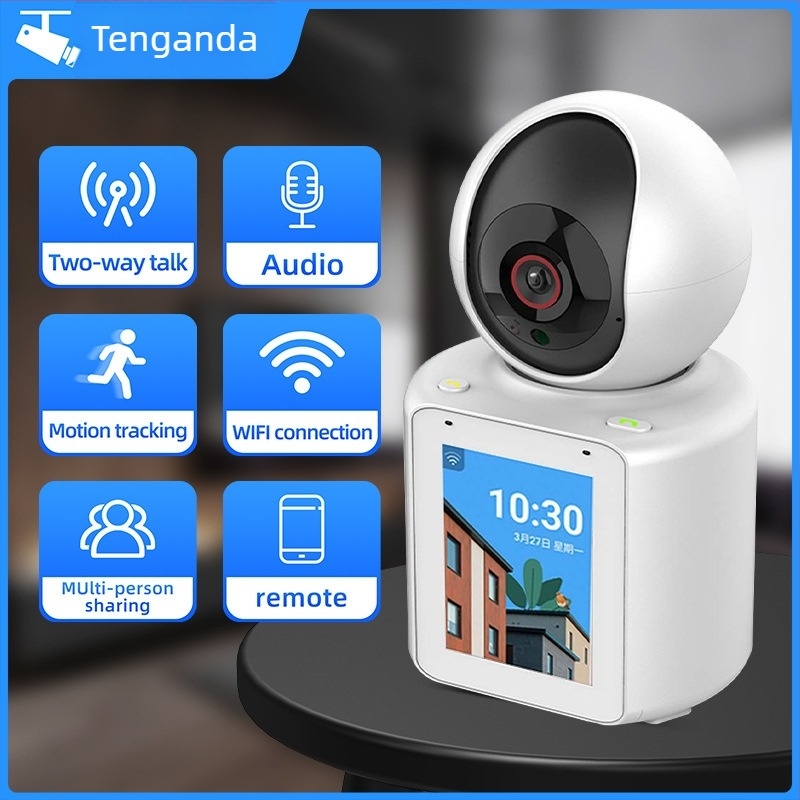 Vezeték nélküli WiFi megfigyelő kamera, 1080p, 2,8 mm objektív, minimális megvilágítás 3,6 lux, IR 5 m-ig