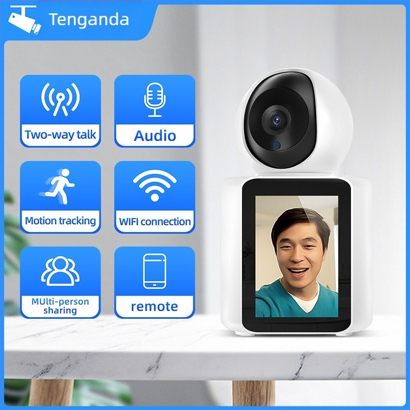 Vezeték nélküli WiFi megfigyelő kamera, 1080p, 2,8 mm objektív, minimális megvilágítás 3,6 lux, IR 5 m-ig