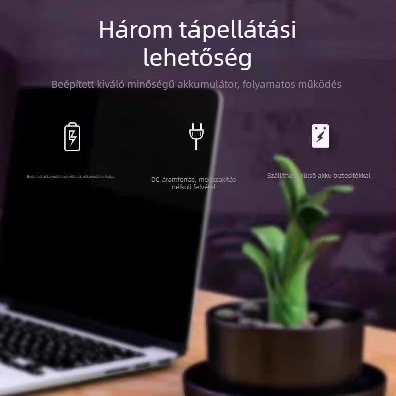 Okos otthoni biztonsági kamera 1080p felbontással, éjjellátó funkcióval, 10-30 m hatótávolsággal, 3,6 mm-es objektívvel, mobilalkalmazáson keresztüli vezérléssel (iOS)