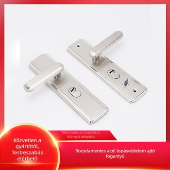 Chenxu CD601A-2 rozsdamentes acél ajtókilincs, lopás elleni védelem, modern és egyszerű dizájn